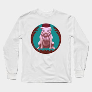 pink bearded Long Sleeve T-Shirt